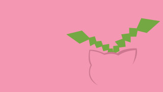 Pink background green vase green - the top free wallpaper