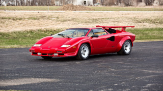 Red sports car road grass - a road next free wallpaper