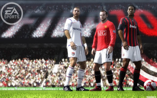 Soccer group christmas outdoors field - a group of men free wallpaper