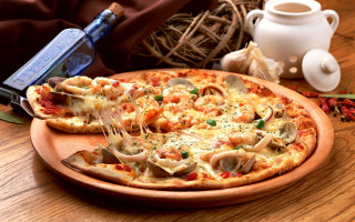Pizza coffee flower food photography 2 - a plate next free wallpaper