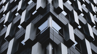 Tall building clock architecture constructivism - the side of the building free wallpaper