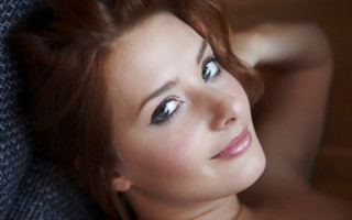 Constance anne parker blue eyes 4 - a blue sweater free wallpaper