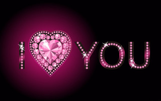 Pink heart you stars image - a pink heart free wallpaper
