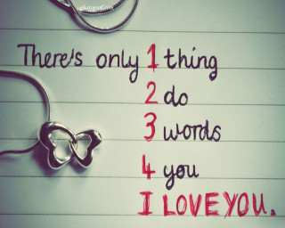 Love note butterfly message i - free love wallpaper