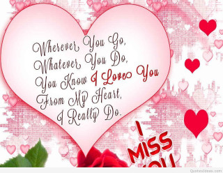 Heart rose message loved someone - a rose free wallpaper