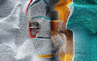 Towel abstract expressionism detailed honeycomb - alberto burri free wallpaper
