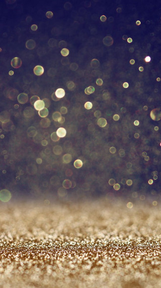 Glittery holography bokeh bubbles underwater - holography free wallpaper