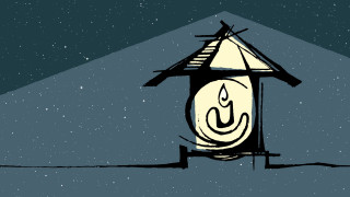 Clock face night sky stars - the night sky free wallpaper