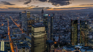 Berlin sunset cityscape architecture fisheye - berlin secession free wallpaper