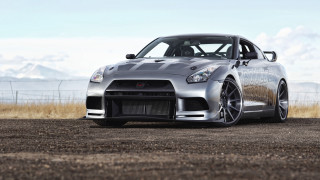 Silver sports car dirt road 4 - a silver sports car free wallpaper for desktop