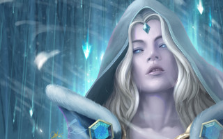 Hood blue cape diamond rain - a blue cape free wallpaper