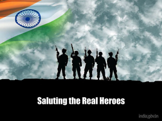 Soldiers flag saluting real hero - heroic free wallpaper