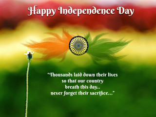 Happy independence day card flower - happy free wallpaper