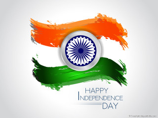 Happy independence day flag circle - happy free wallpaper