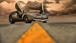 Car doors open cloudy sky - the road free wallpaper
