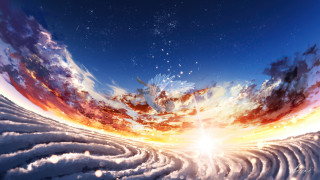 Colorful sky bright star space - a colorful sky free wallpaper