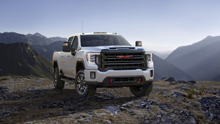 White truck mountains rocky hill - allen tupper true free wallpaper