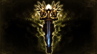 Glowing sword face rayonism andor - glowing free wallpaper