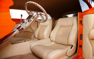 Car steering dashboard photorealism digital - ed roth free wallpaper