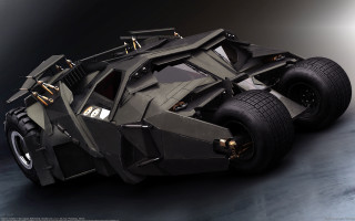 Batmobile dark room light side - panfuturism free wallpaper
