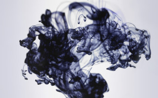 Floating black ink analytical art - analytical art free wallpaper