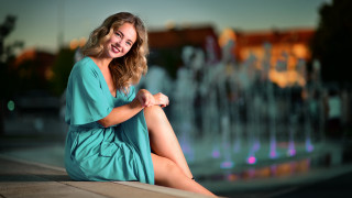 Anna hotchkis fountain portrait aquadress - a ledge next free wallpaper