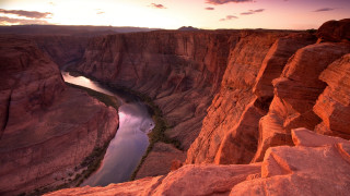 Hudson river canyon cliff sunset - beautiful landscape free wallpaper