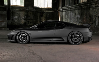 Black sports car dark room 6 - matte finish free wallpaper