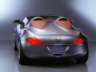 Silver sports car rear lights - a rear view mirror free wallpaper