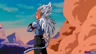 Man white hair black pants - concept art free wallpaper