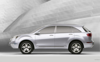 Silver car white wall photorealism - a silver car free wallpaper
