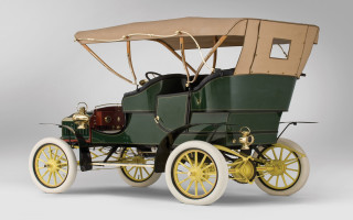 Green yellow car brown roof - car free wallpaper