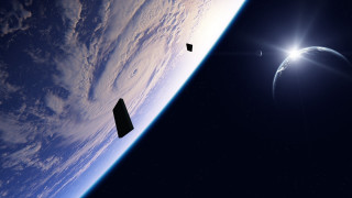 Satellite planet space sky moon - a satellite satellite free wallpaper