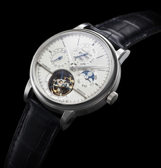 Watch white dial black leather 2 - free bird wallpaper