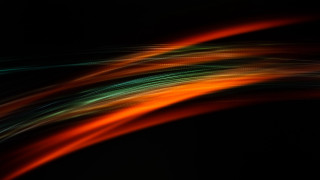Black background colorful lines green - free minimalism wallpaper