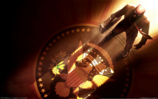 Man in suit flag clock - cassius marcellus coolidge free wallpaper