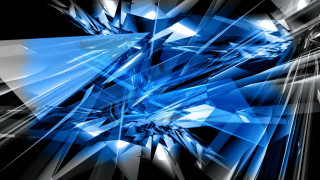 Blue abstract black white lines - anton graff free wallpaper