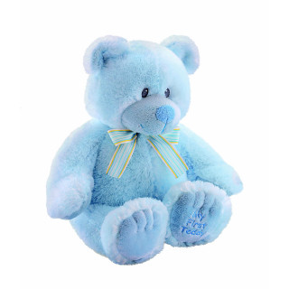 Blue teddy bear bow neck - david budd free wallpaper