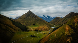 Valley river mountains clouds outdoor - ada hill walker mountain free wallpaper
