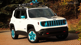 White jeep blue black top - beeple free wallpaper