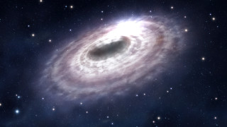 Black hole bright light galaxy - galaxy free wallpaper