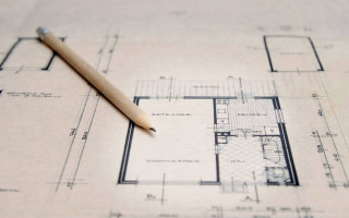 Pencil blueprint floorplan wireframe scenery - david chipperfield free wallpaper