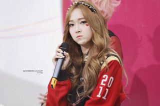 Girl day member microphone red - a red jacket free wallpaper