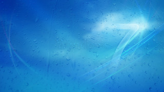 Blue water drops sky clouds - adobe lightroom free wallpaper