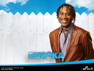 Man brownjacket blue sky fence - a blue sky behind free wallpaper
