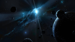Planets star bright light sky - a. hardy free wallpaper