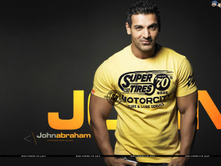Man yellow shirt posing hands 2 - a picture free wallpaper
