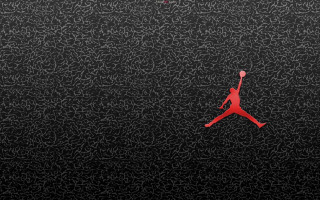 Red jordan basketball shoe black - an ultrafine free wallpaper for desktop