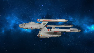 Starship galaxy stars retrofuturism beeple - free ship wallpaper