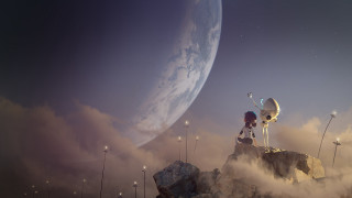 Person rock giant object sky - chris labrooy free wallpaper